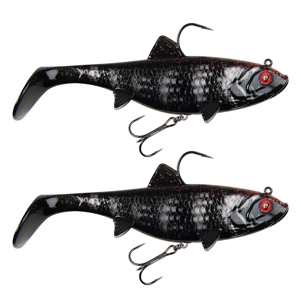 Fox Rage Replicant Wobble Swimbait 7.5cm - UV Nightmare - 11g - 2 Stück