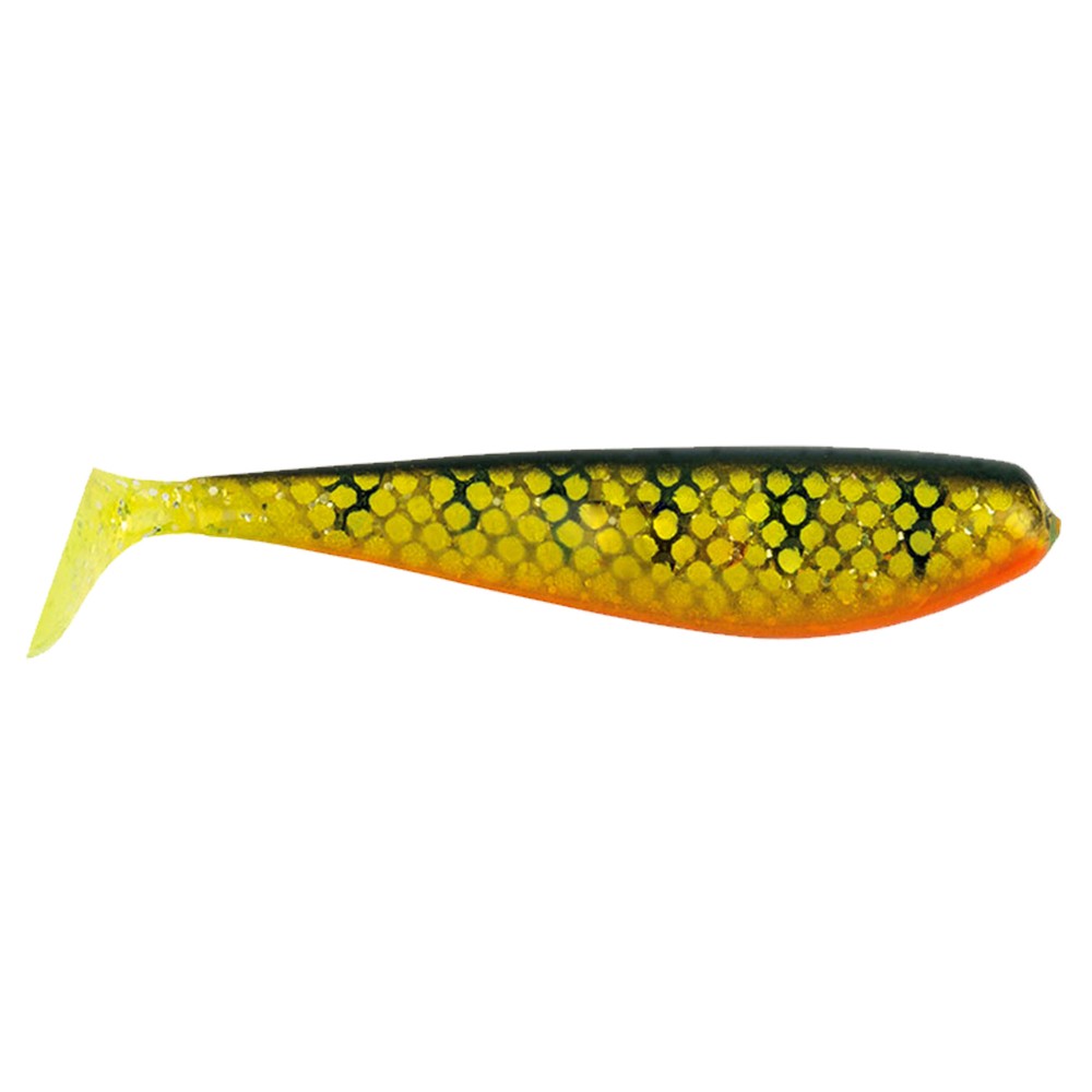 Fox Rage Zander Pro Shad Ultra UV - Gummifisch 14cm - Natural Perch - 1Stück