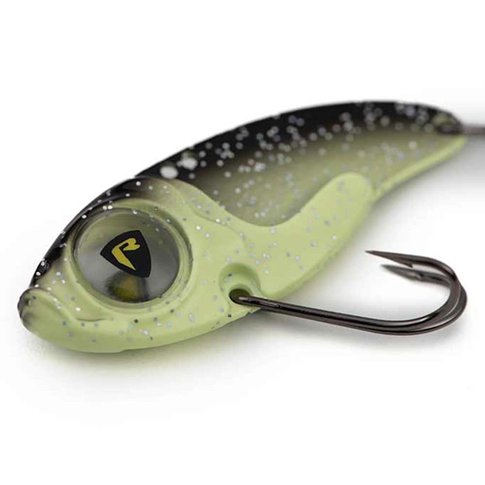 Fox Rage Big Eye Blade - Cykade 8g - UV Black & Gold