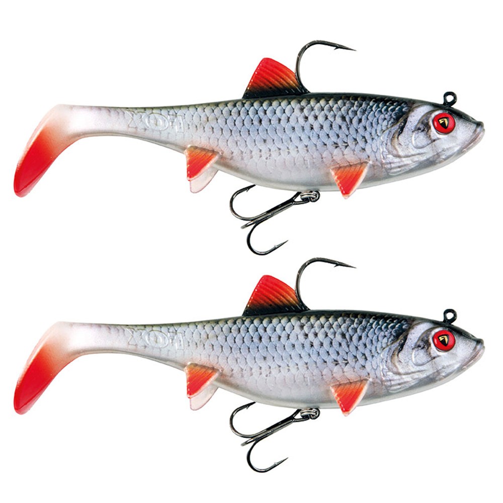 Fox Rage Replicant Wobbler - Swimbait 7,5cm - Natural Roach - 10g - 2 Stück