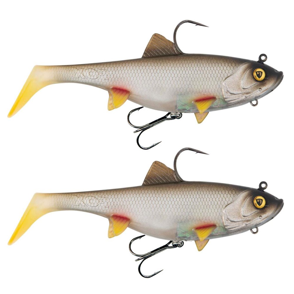 Fox Rage Replicant Wobbler - Swimbait 7,5cm - Silver Ghost - 10g - 2 Stück