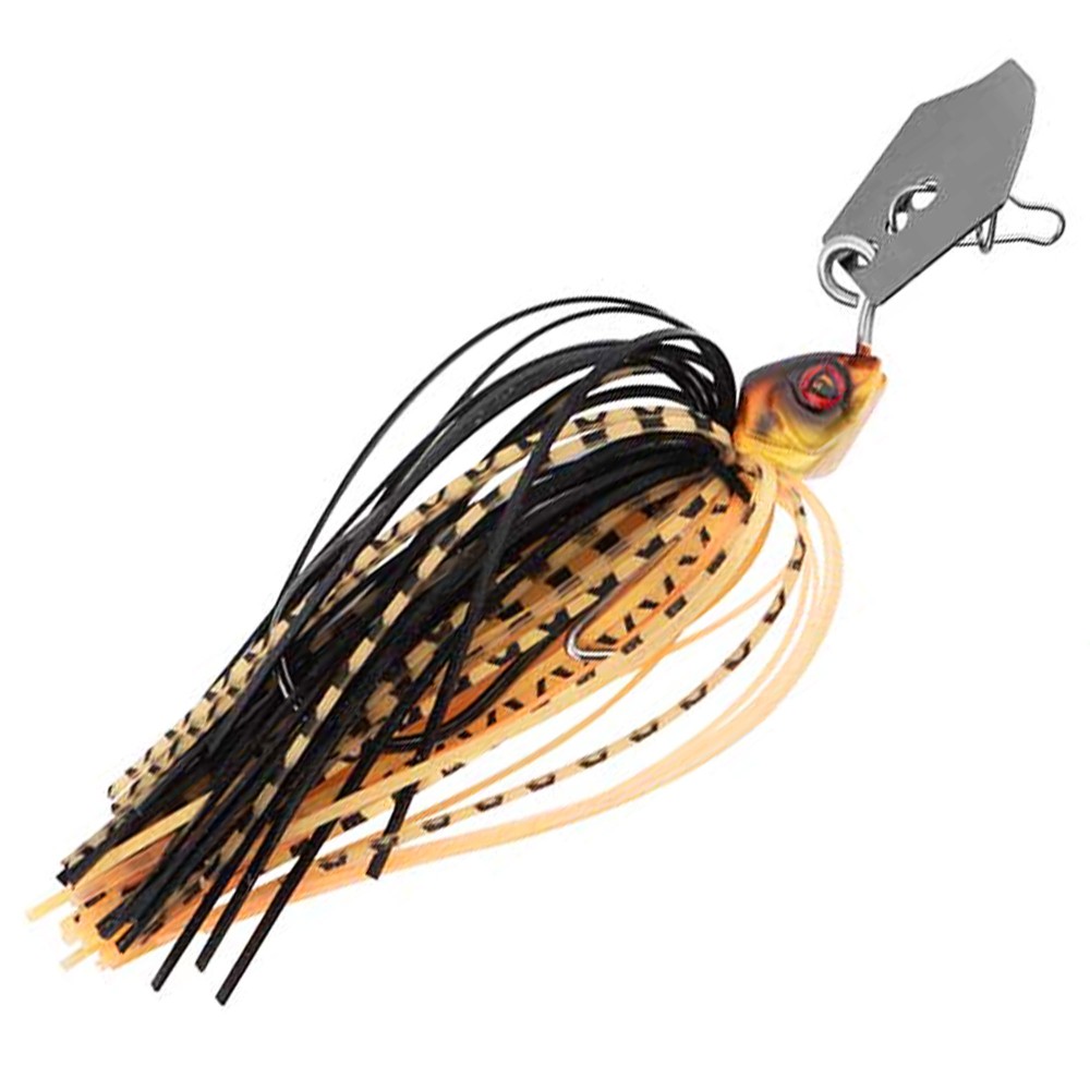 Fox Rage Bladed Jig - Chatterbait 7g - Black & Gold