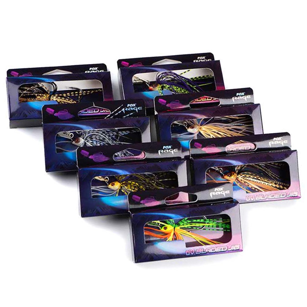 Fox Rage Bladed Jig - Chatterbait 7g - Firetiger