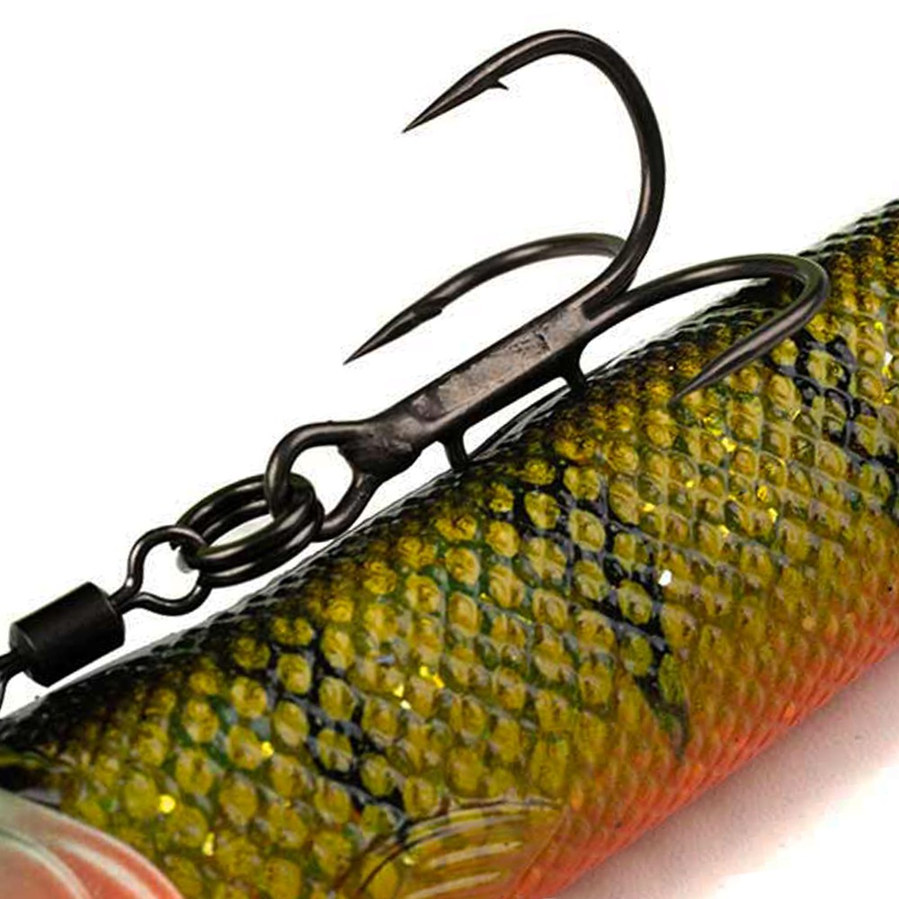 Fox Rage Pelagic Ready Rig - Slick Fast - vormontierter Gummifisch 18cm - Natural Perch - 40g