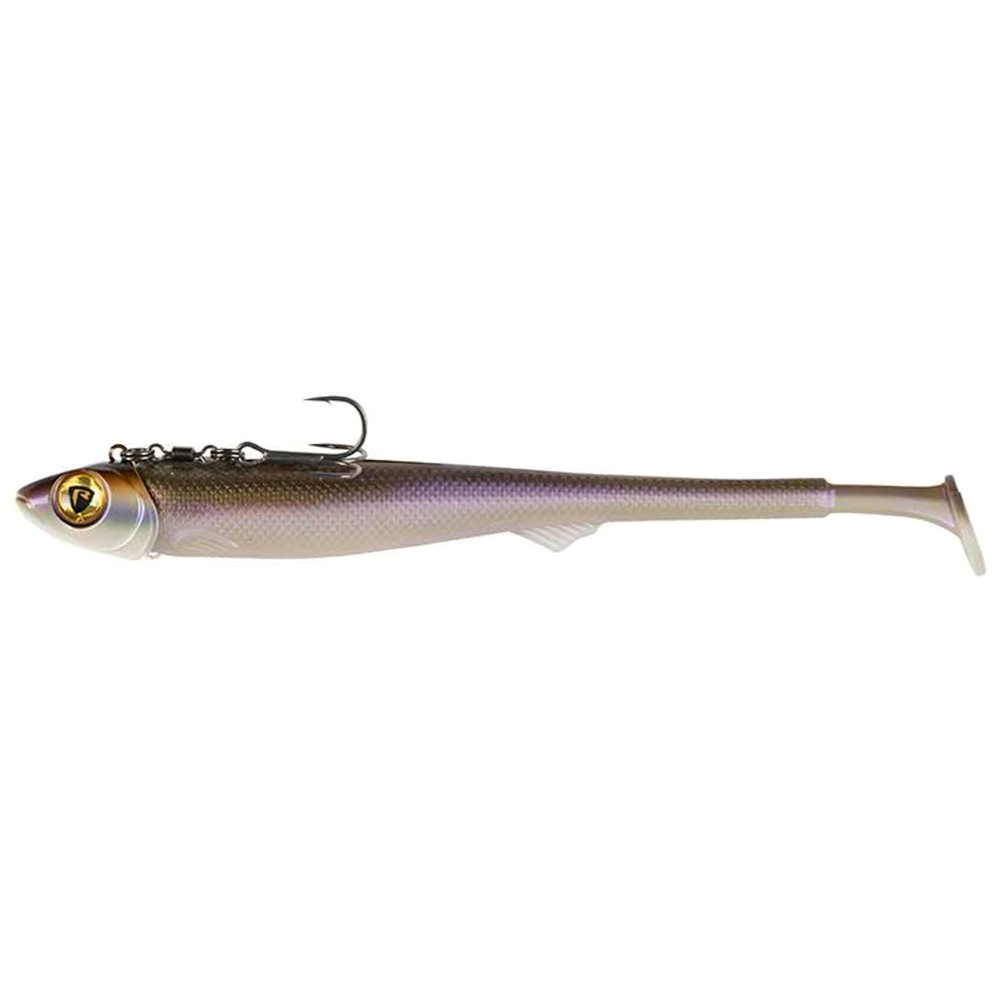 Fox Rage Pelagic Ready Rig - Slick Fast - vormontierter Gummifisch 18cm - UV Wakasagi - 40g