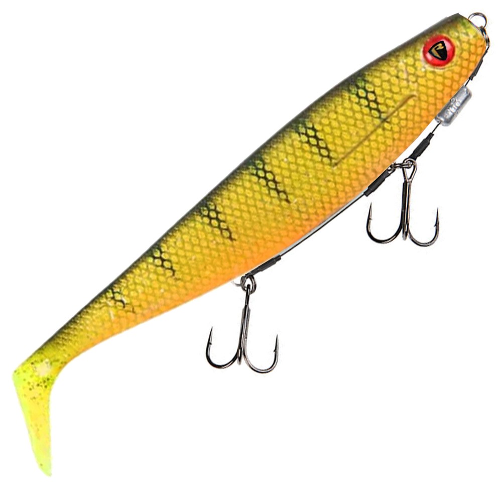 Fox Rage Pro Shad Loaded 18cm - UV Natural Perch - 46g - 1 Stück