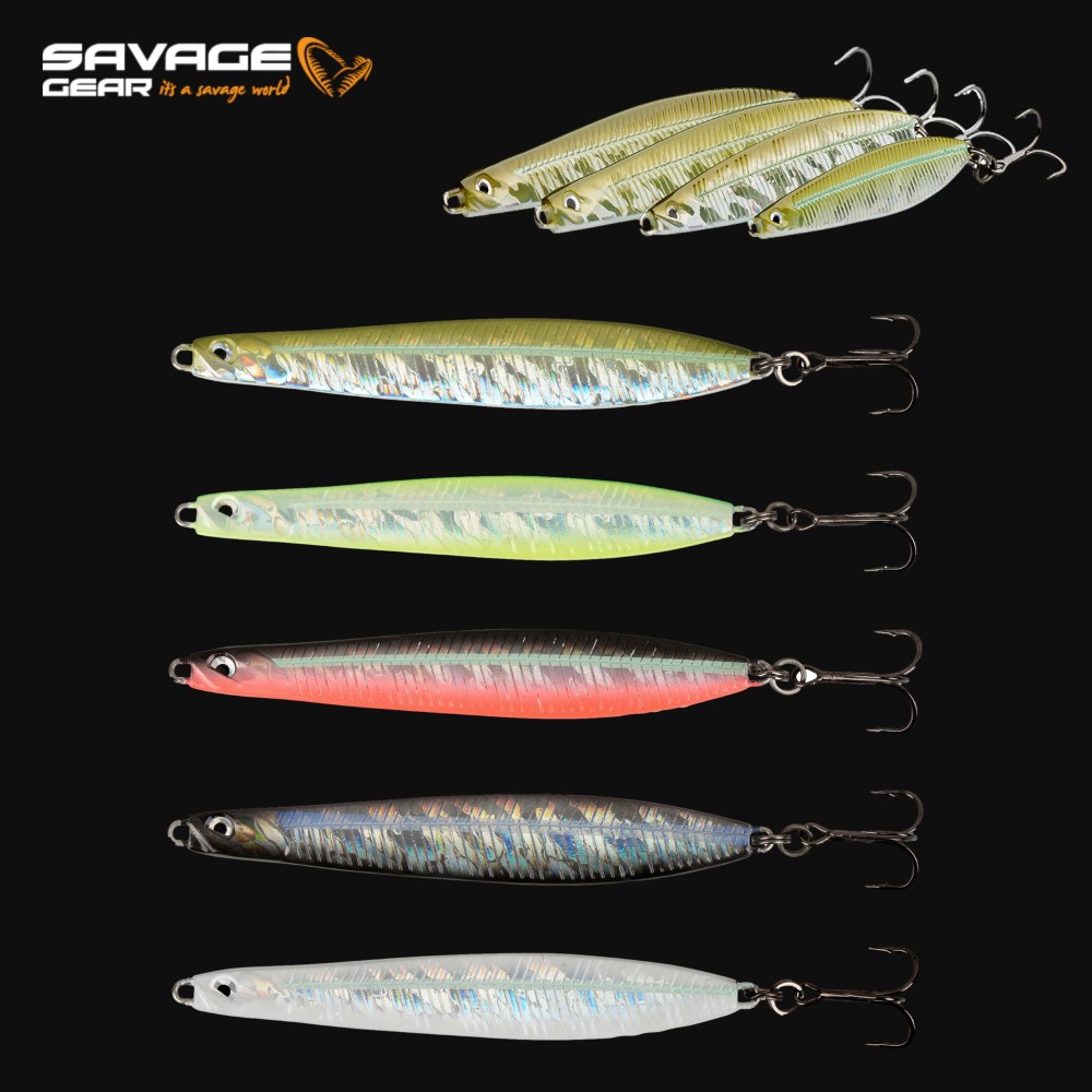 Savage Gear Seeker ISP - Küstenblinker 8,7cm - 16g - Green/Silver - 1Stück