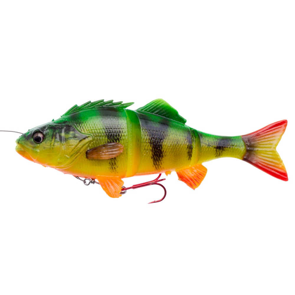 Savage Gear 4D Line Thru Perch Swimbait 17cm - 63g - Firetiger - 1Stück