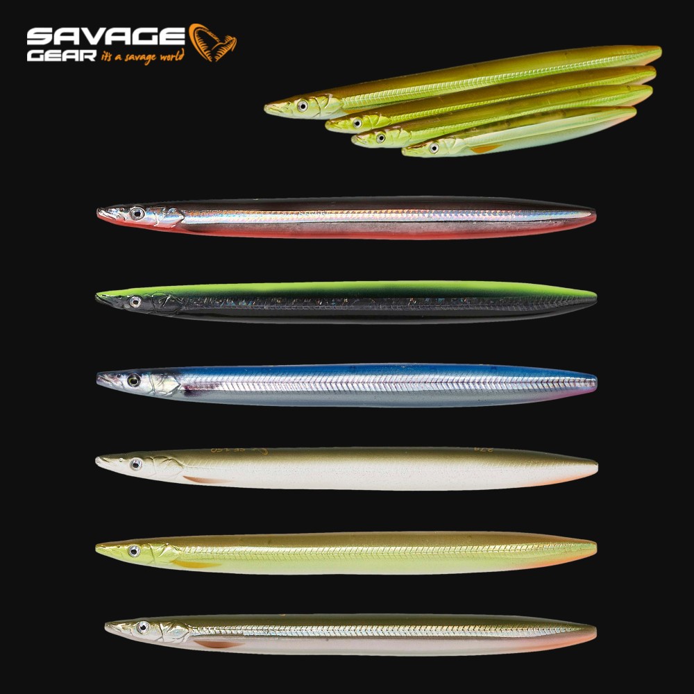 Savage Gear 3D Line Thru Sandeel - Küstenblinker 8,5cm - 11g - Sandeel - 1Stück