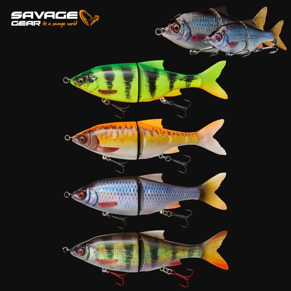 Savage Gear 3D Roach Shine Glider - Swimbait Firetiger PHP- 29g - 1Stück