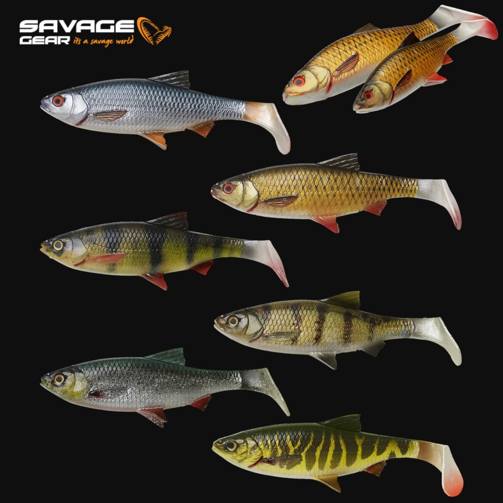 Savage Gear 3D LB River Roach Gummifisch 18cm - 70g - Roach - 1Stück