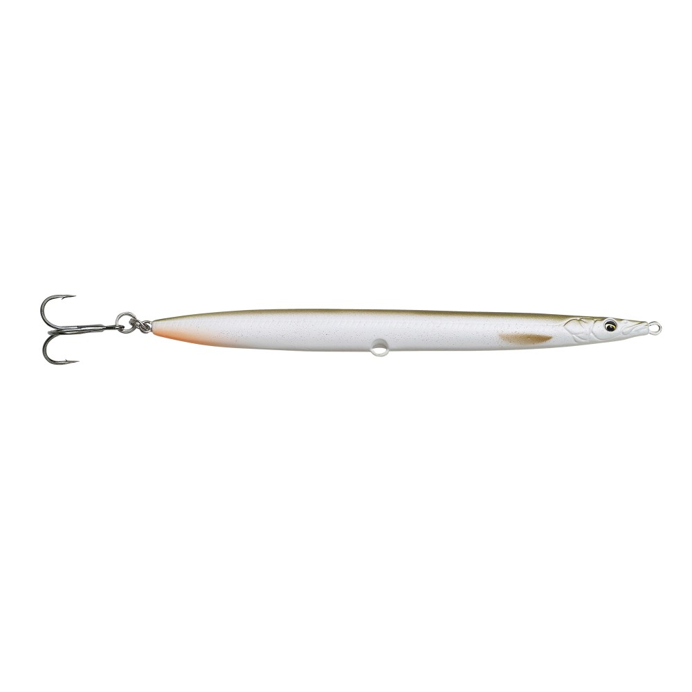 Savage Gear Sandeel Pencil - Küstenwobbler 12,5cm - 19g - Matt White Tobis - 1Stück