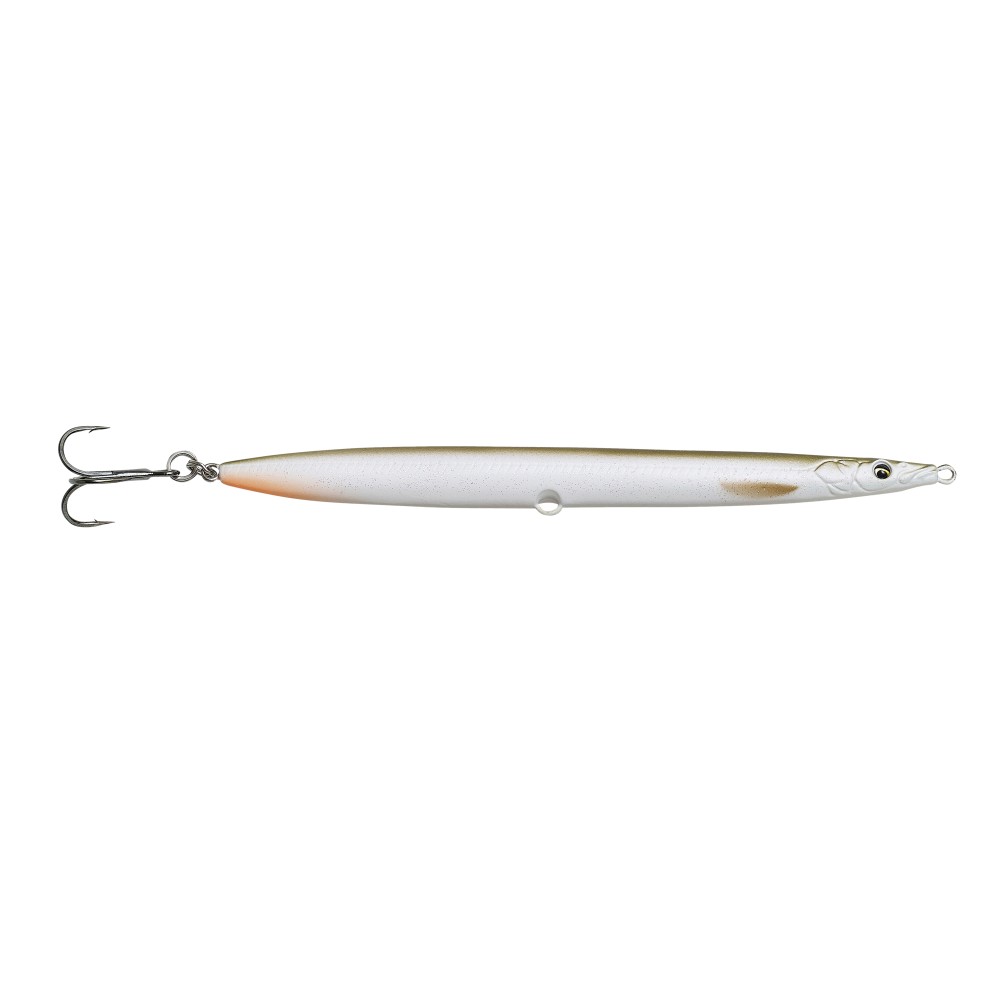 Savage Gear Sandeel Pencil Küstenwobbler 12,5cm - 19g - Matt White Tobis - 1Stück