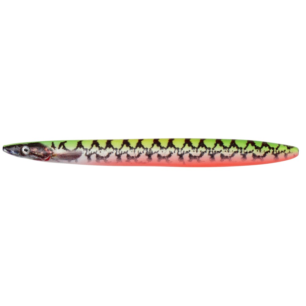Savage Gear Line Thru Sandeel (Eel Pout Collection) - Küstenblinker 8,5cm - 11g - YG Pout - 1Stück