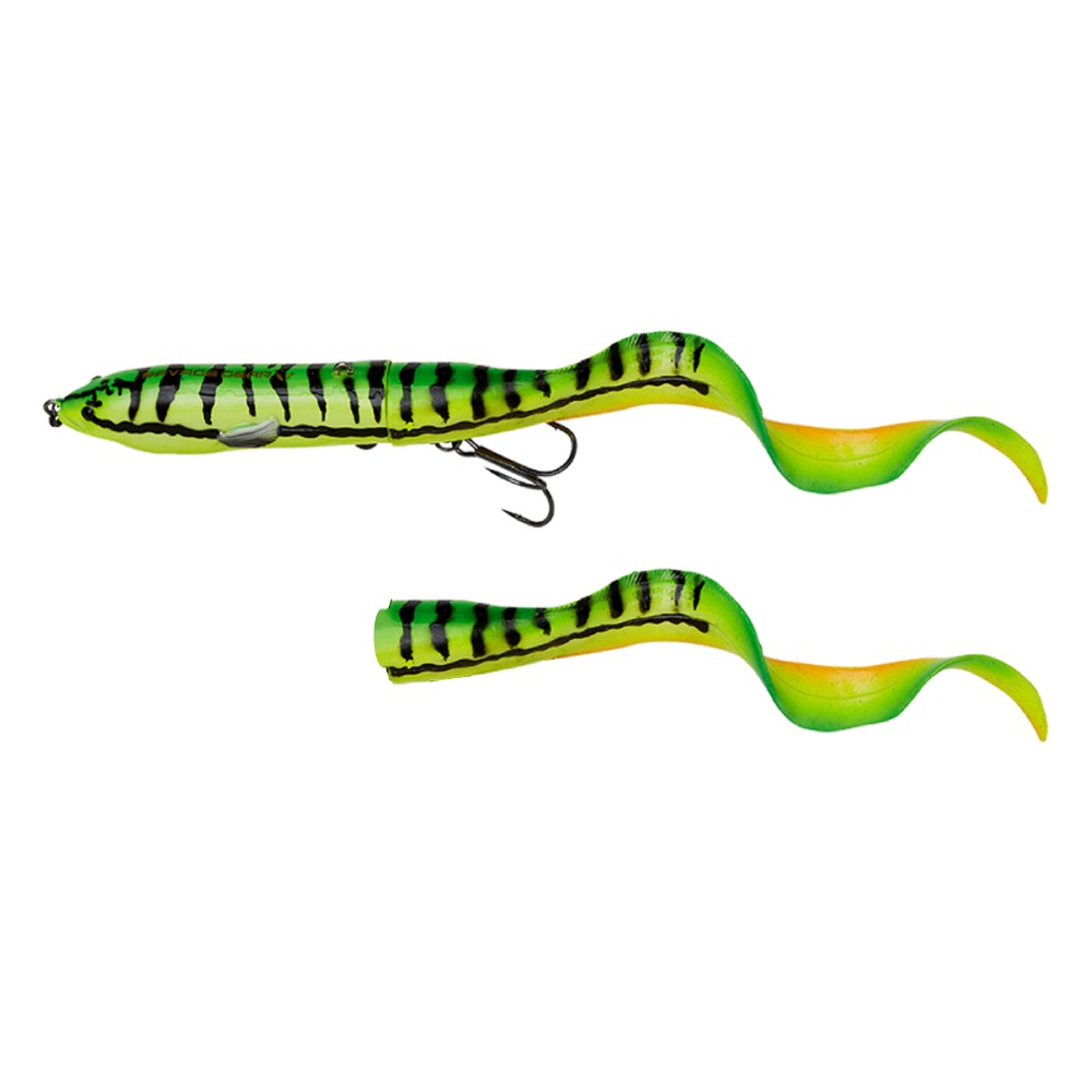 Savage Gear 3D Hard Eel 2 + 1 17cm - 50g - Firetiger - 2 + 1Stück