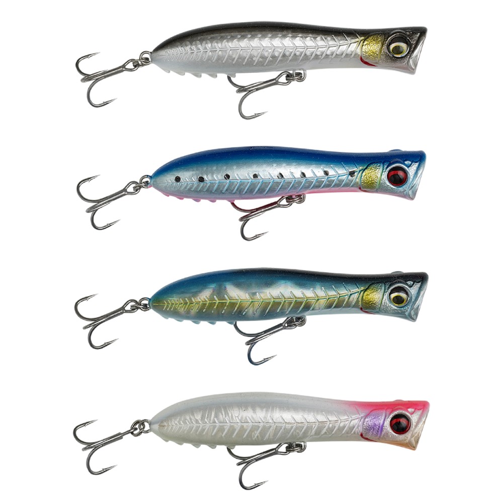 Savage Gear Gravity Popper - Oberflächenköder 9cm - Black Mullet