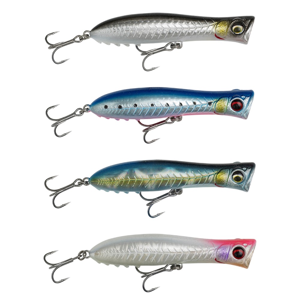 Savage Gear Gravity Popper Oberflächenköder 9cm - Black Mullet