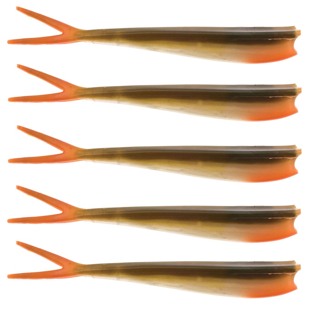Westin TwinTeez No Action Shad 15cm - Bass Orange - 14g - 5 Stück