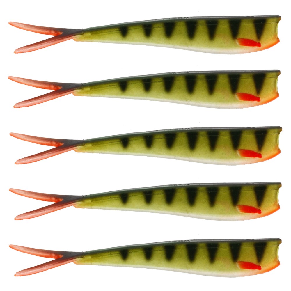 Westin TwinTeez No Action Shad 15cm - Striped Perch - 14g - 5 Stück