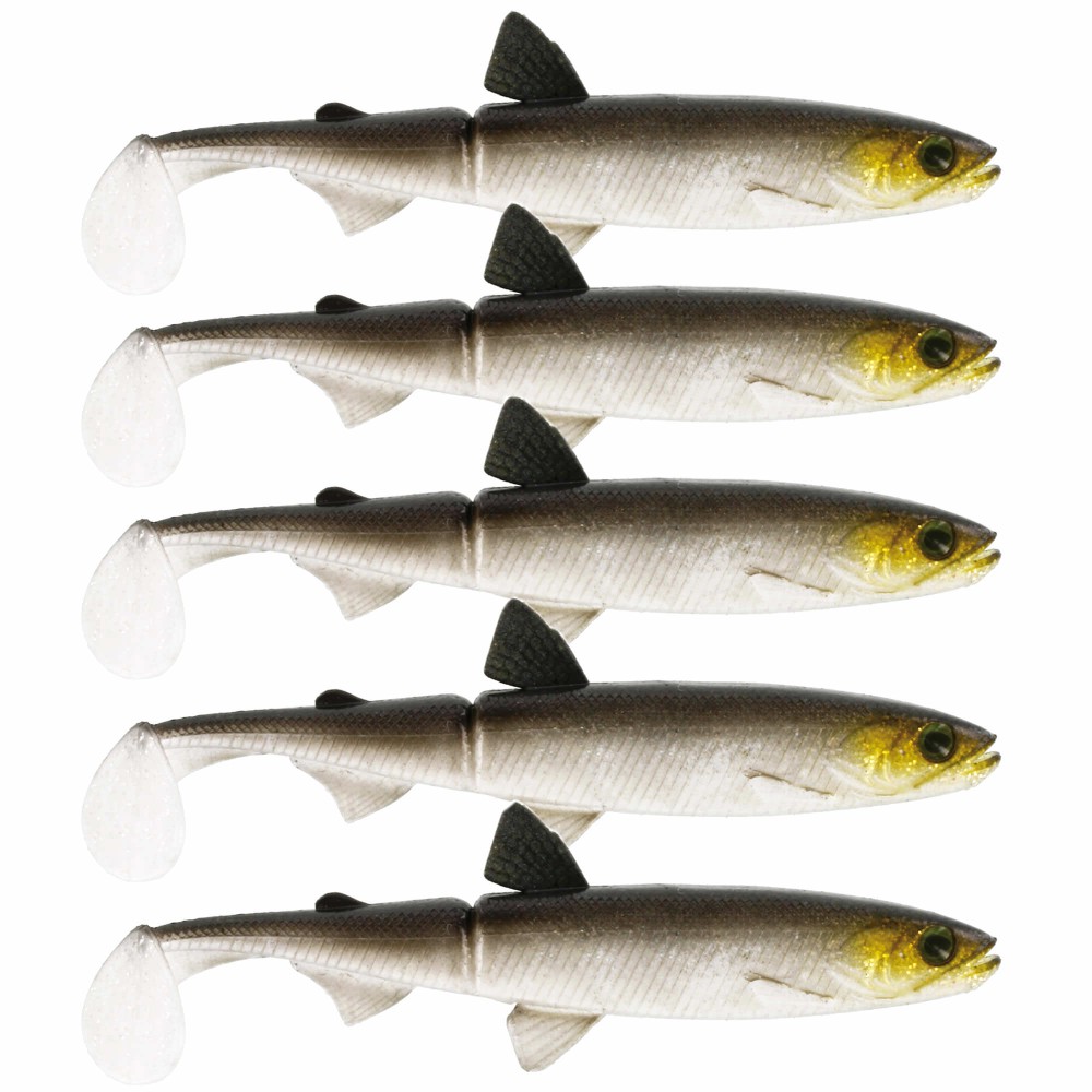 Westin HypoTeez Shadtail - Gummifisch 13cm - Headlight - 14g - 5 Stück