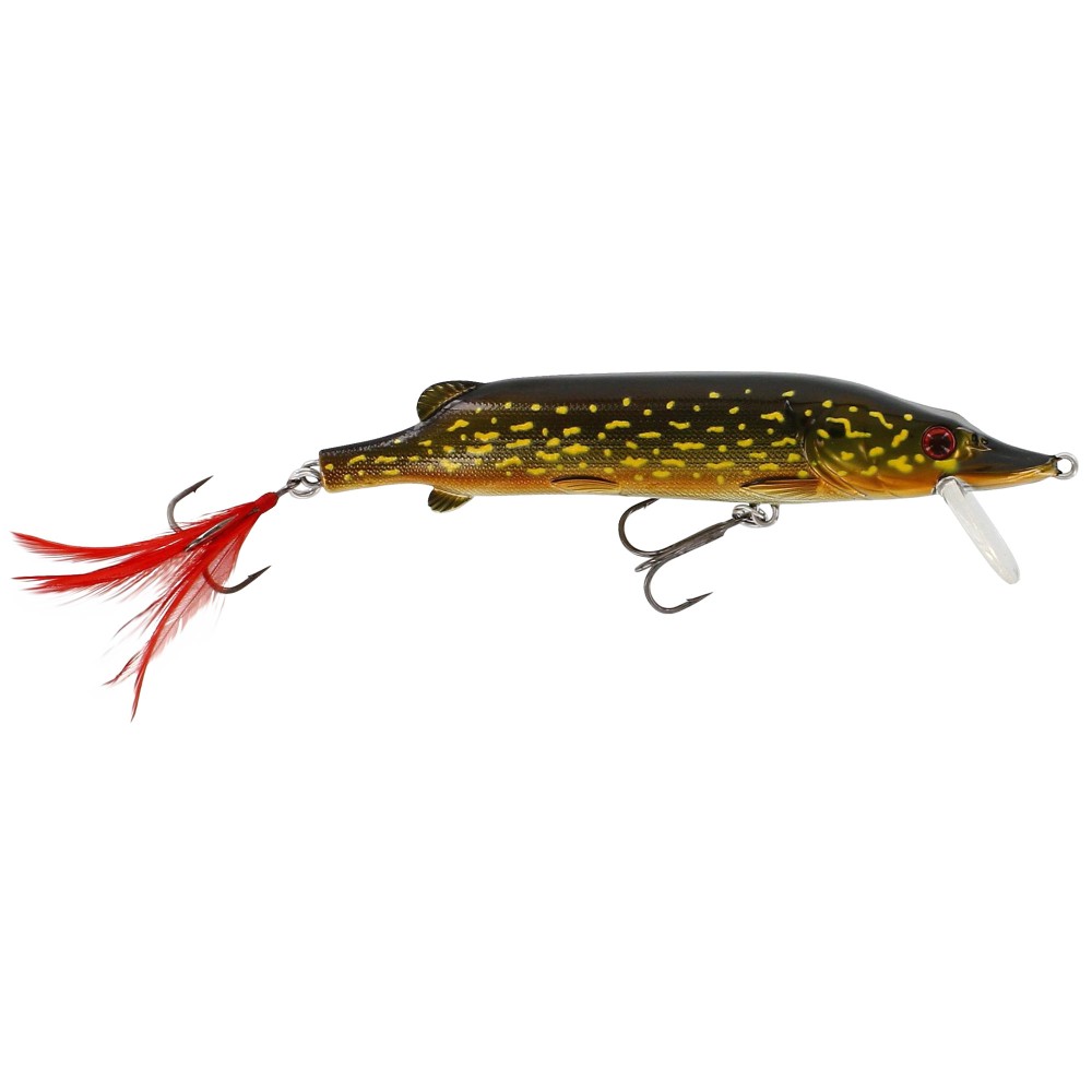 Westin Mike The Pike Crankbait - Wobbler 14cm - Metal Pike - 30g - 1 Stück
