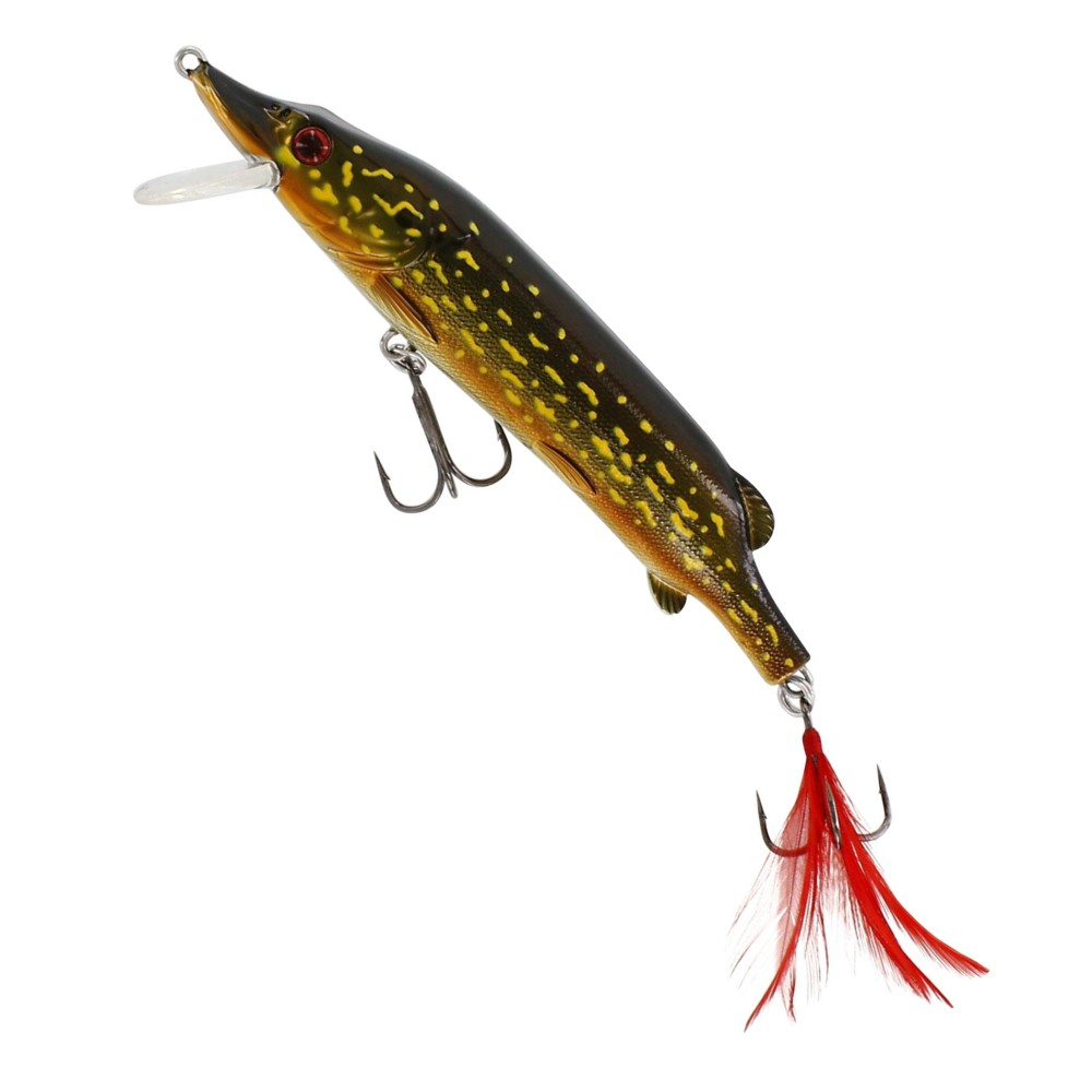 Westin Mike The Pike Crankbait - Wobbler 14cm - Metal Pike - 30g - 1 Stück