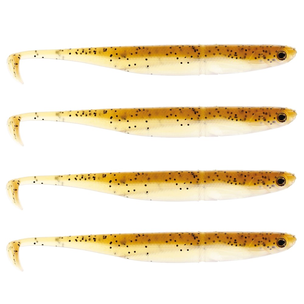 Westin KickTeez Zander Shad 15cm - Baitfish 4-p - 4Stück