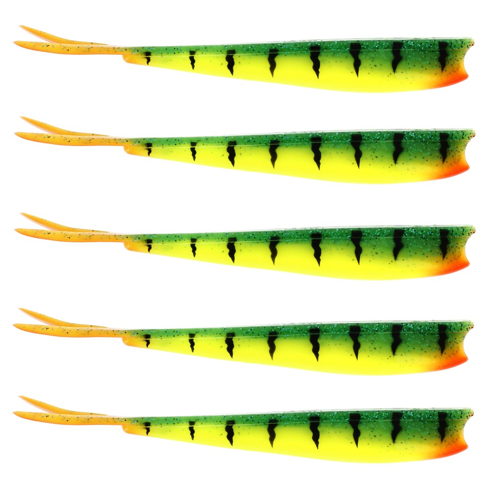 Westin TwinTeez No Action Shad 15cm - Fireflame - 14g - 5 Stück