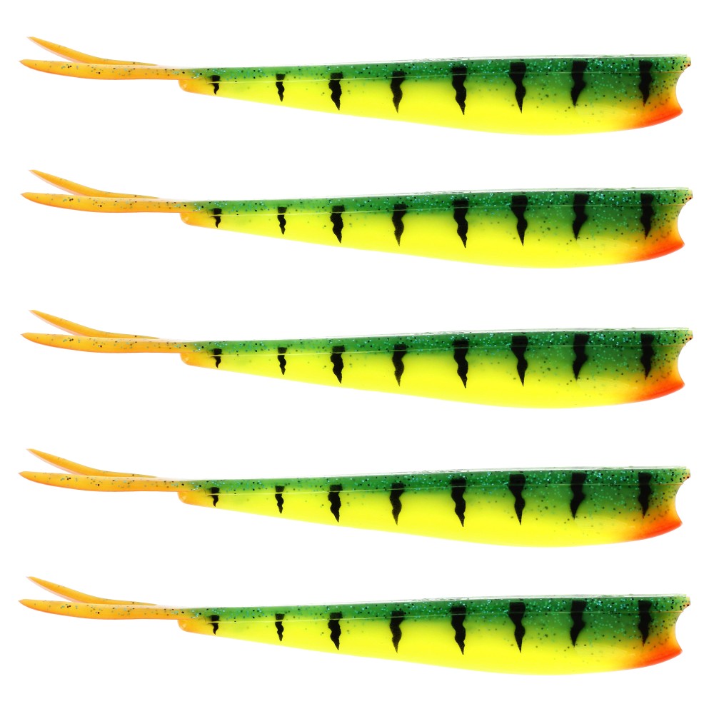 Westin TwinTeez - No Action Shad 15cm - Fireflame - 14g - 5 Stück