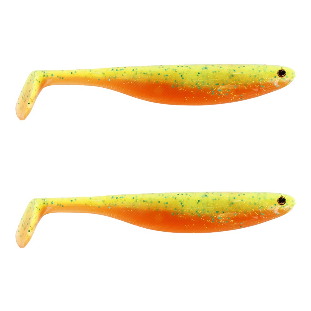 Westin ShadTeez Slim Gummifische 14cm - Green Tomato - 17g - 2 Stück