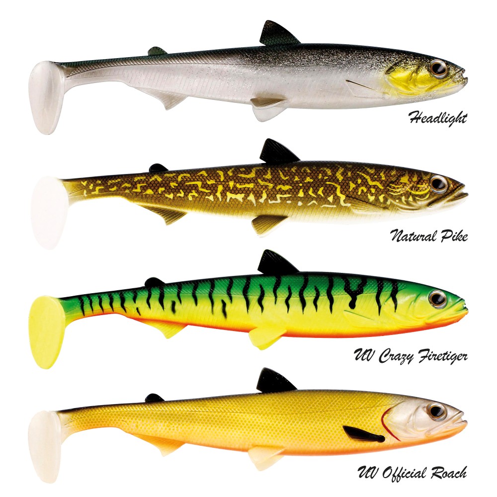 Westin HypoTeez ST - Swimbait 25cm - UV Crazy Firetiger