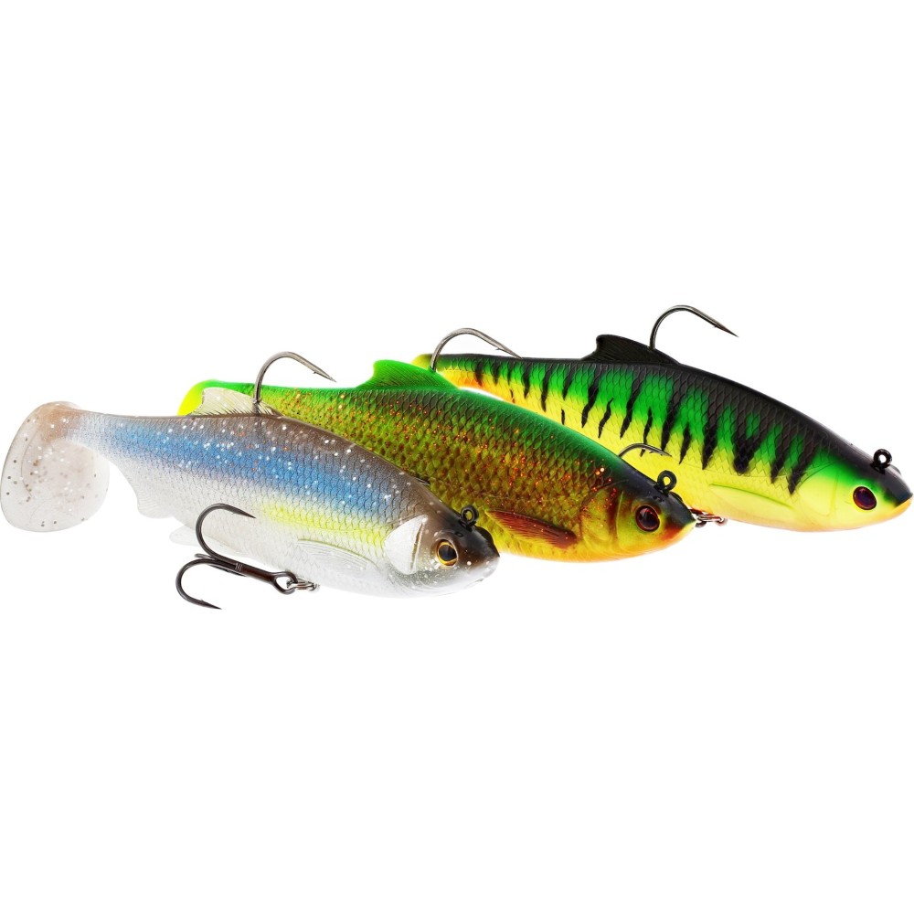 Westin Ricky The Roach Shadtail R2F - vormontierter Gummifisch Lively Roach - 14cm - 57g - 1 Stück