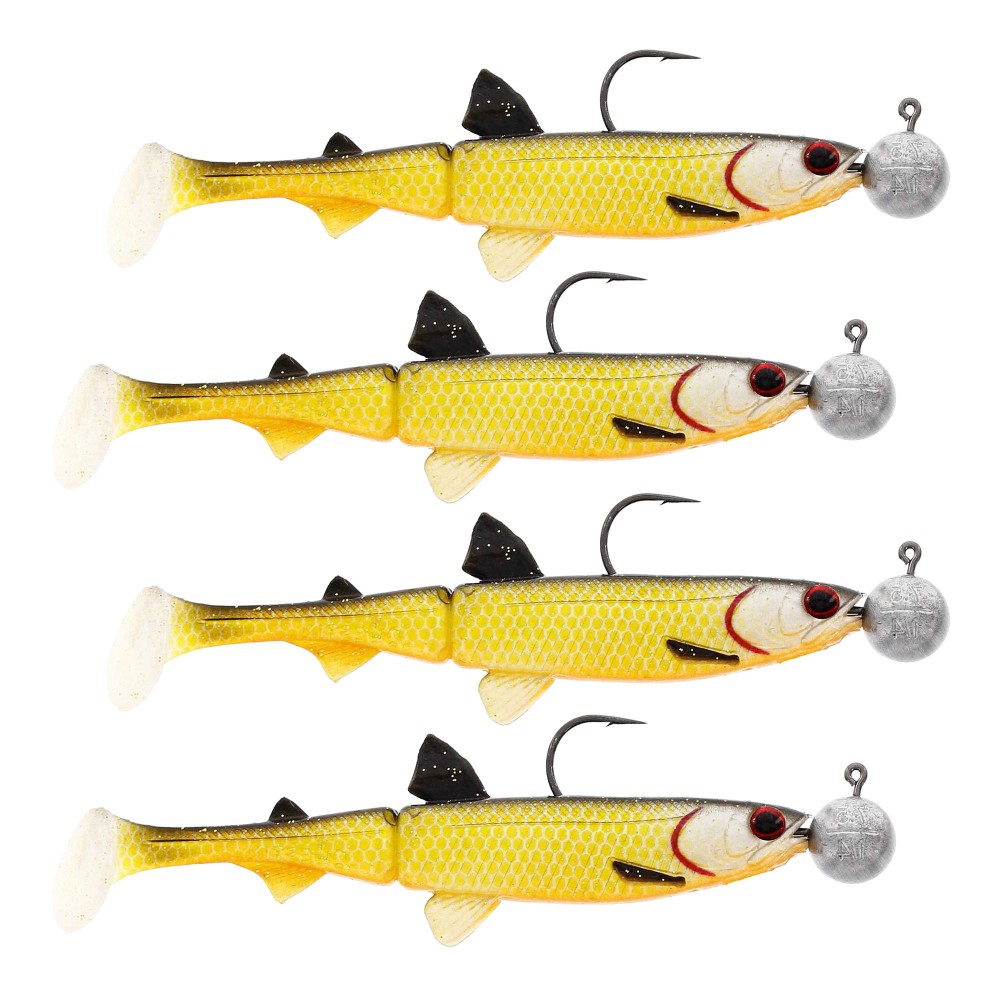 Westin Hypoteez Rigged N´Ready 9cm - Official Roach - 7.5g - 4 Stück