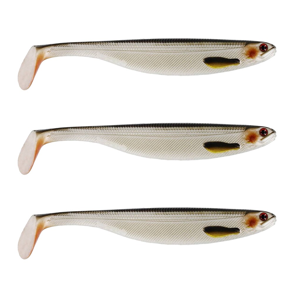 Westin ShadTeez Slim Gummifisch 10cm - Lively Roach - 6g - 3 Stück