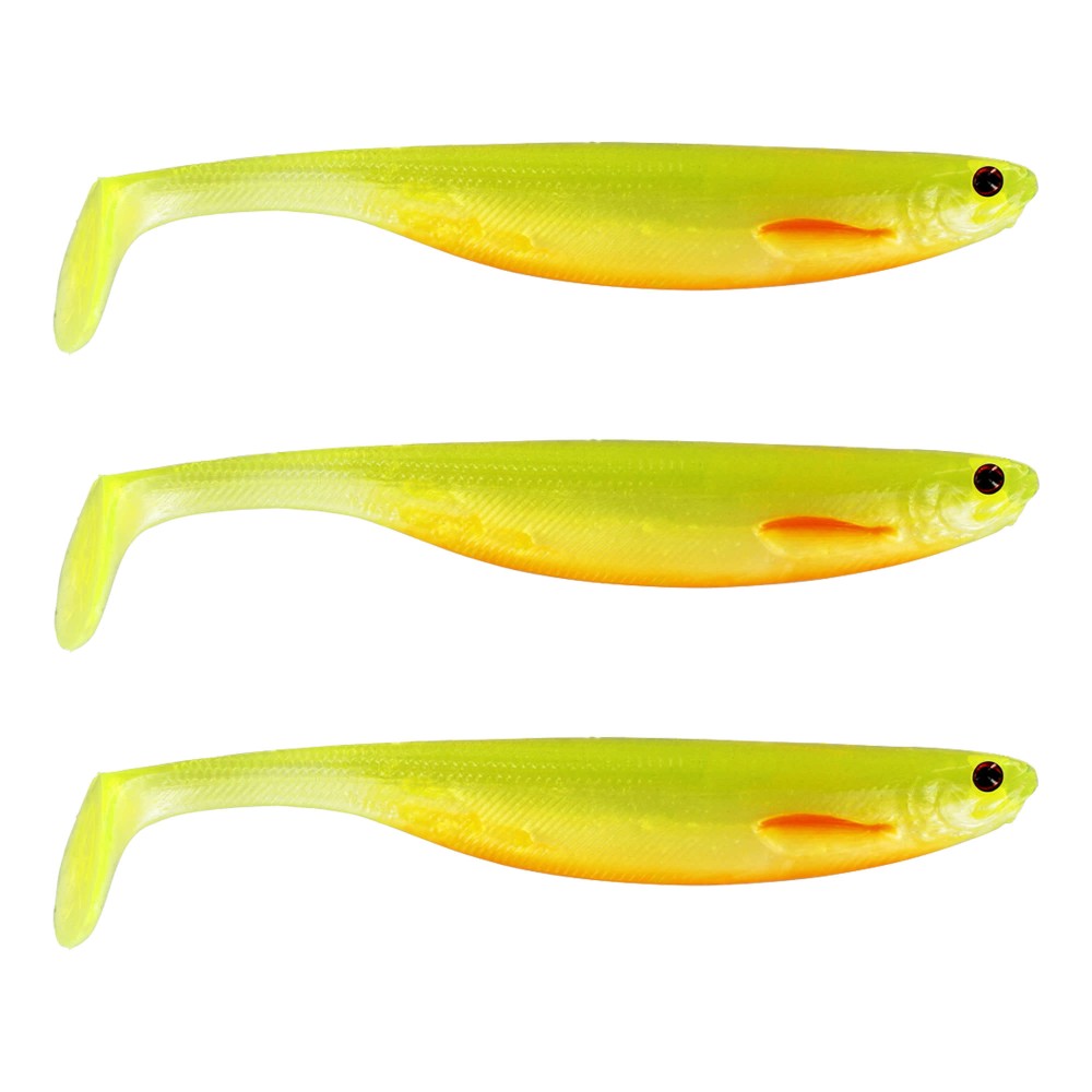 Westin ShadTeez Slim 7.5cm - Slime Curd - 3g - 4 Stück