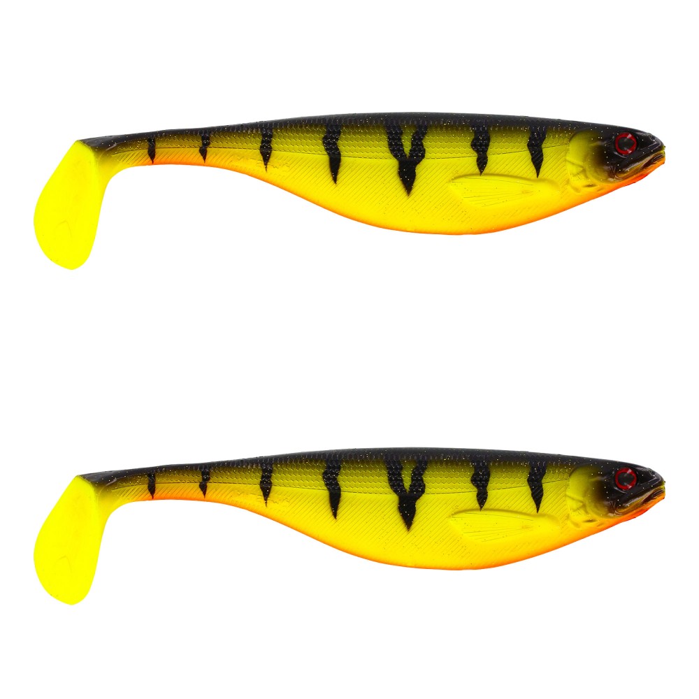 Westin ShadTeez - Gummifische 12cm - Fire Perch - 15g - 2 Stück