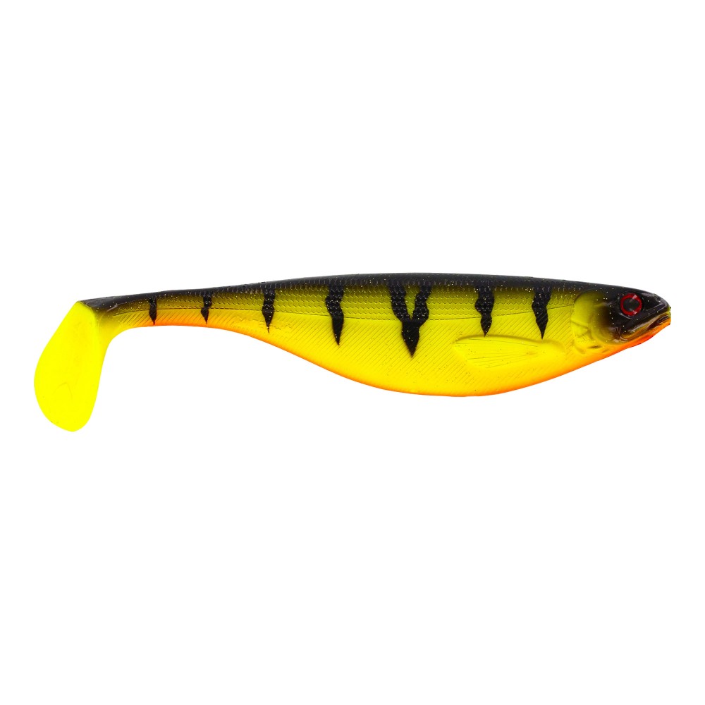 Westin ShadTeez - Gummifisch 16cm - Fire Perch - 39g - 1 Stück