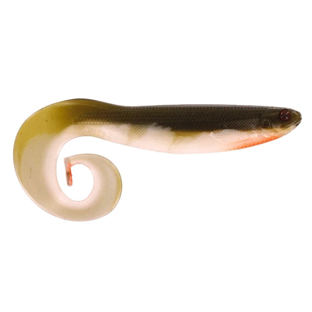 Westin CurlTeez - Barsch Köder 8.5cm - Bass Orange - 6g - 2 Stück