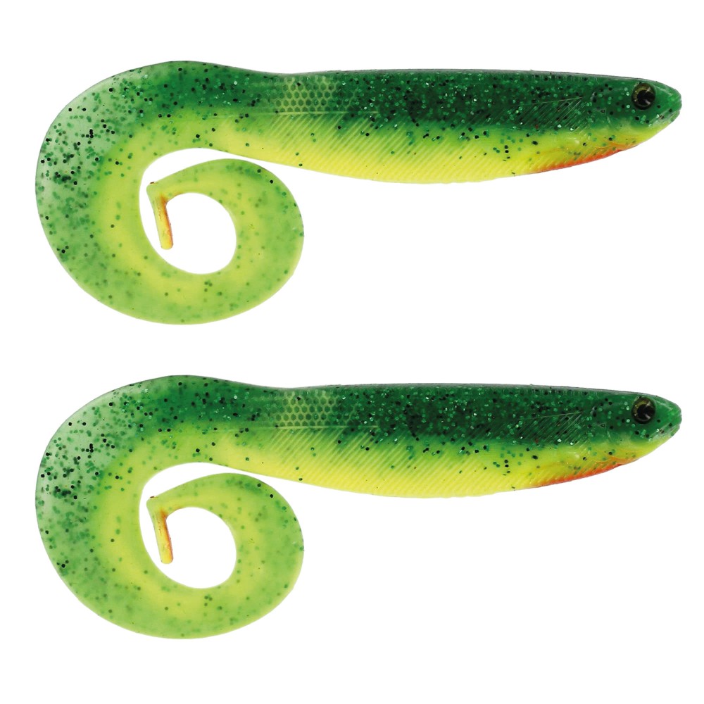 Westin CurlTeez Barsch Köder 8.5cm - Fireflake - 6g - 2 Stück