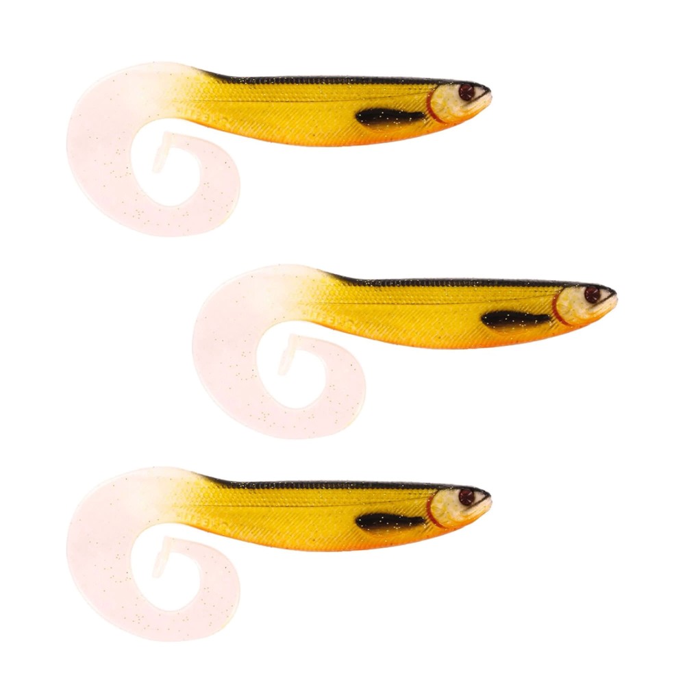 Westin CurlTeez Barsch Köder 7cm - Official Roach - 3.5g - 3 Stück
