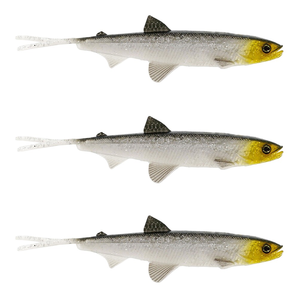 Westin HypoTeez V-Tail No Action Shad 10cm - Headlight - 5g - 3 Stück