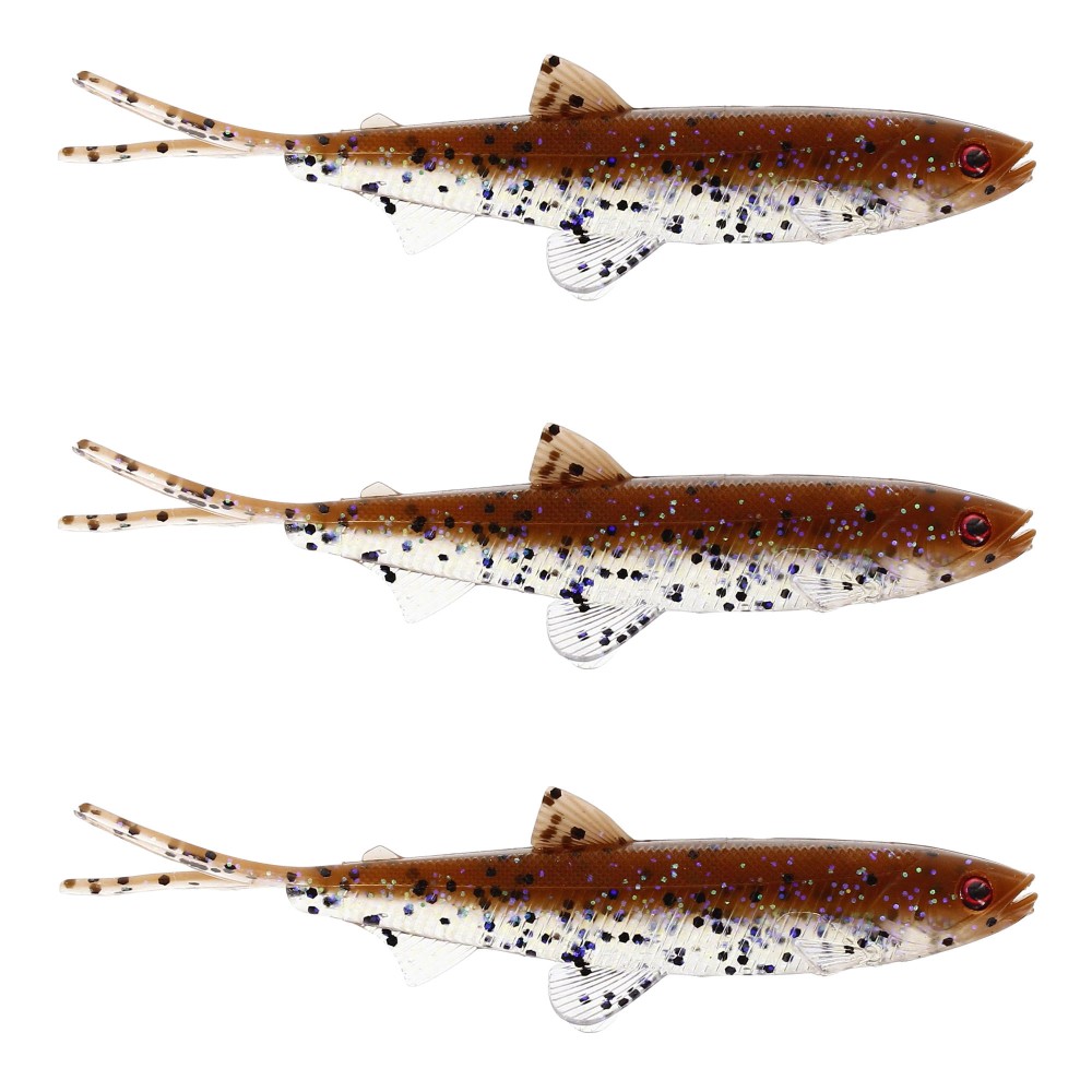 Westin HypoTeez V-Tail 10cm - Bait Pearl - 5g - 3 Stück