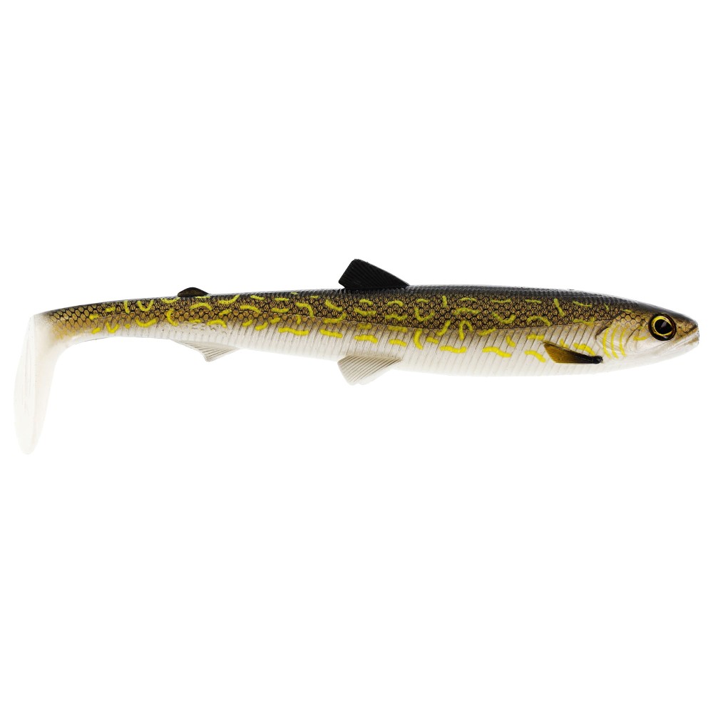 Westin BullTeez Shadtail Bulk - Gummifische Natural Pike - 18cm - 53g - 1 Stück