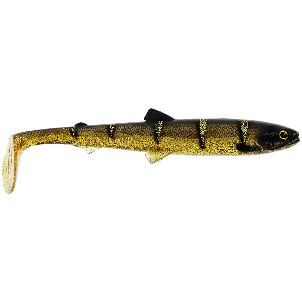 Westin BullTeez Shadtail Bulk - Gummifische Cola Perch - 18cm - 53g - 1 Stück