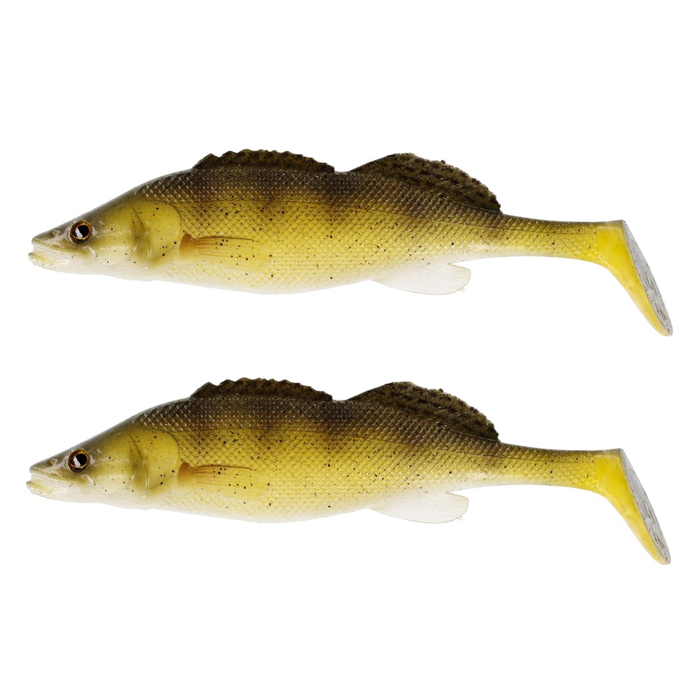 Westin ZanderTeez Shadtail 8.5cm - Zander - 6g - 2 Stück