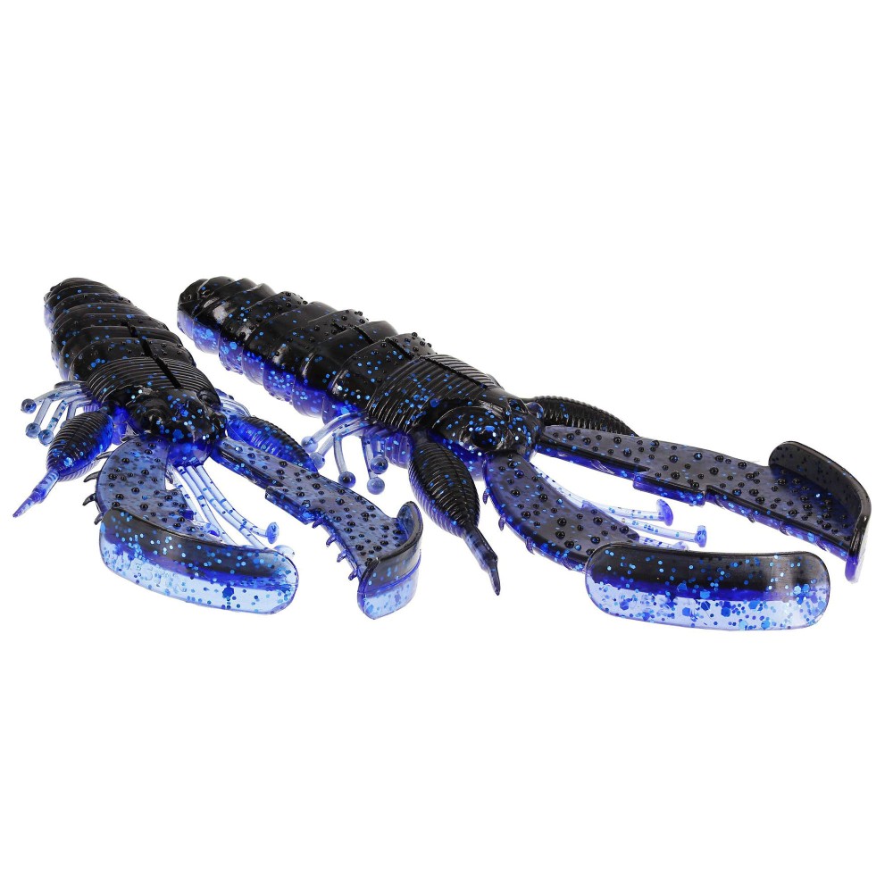 Westin CreCraw Creaturebait 8,5cm - Black/Blue - 7g - 5Stück