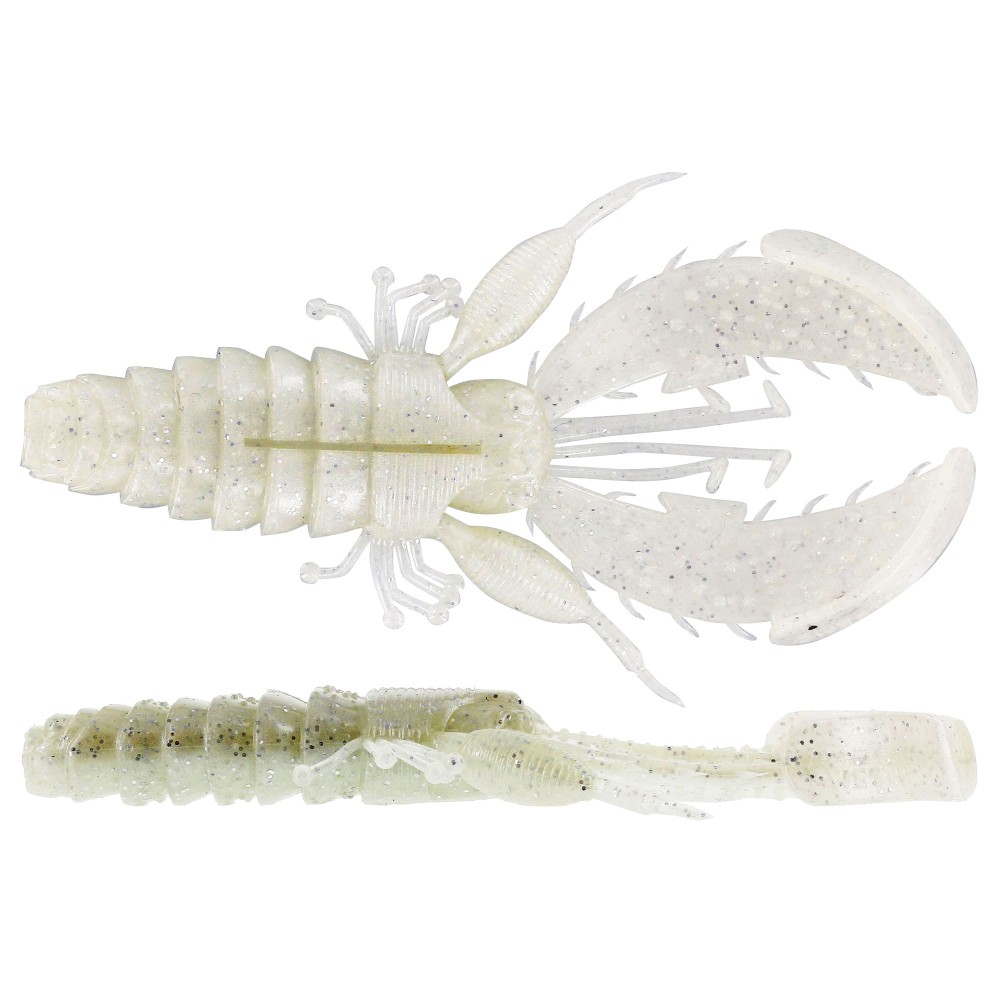 Westin CreCraw Creaturebait 8,5cm - Glow White - 7g - 5Stück