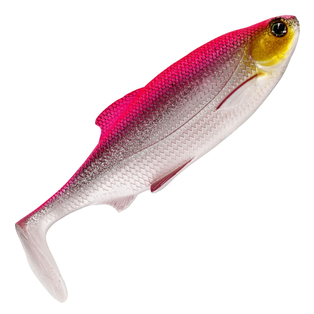 Westin Ricky the Roach Shadtail Gummifisch 10cm - Pink Headlight - 14g - 2 Stück