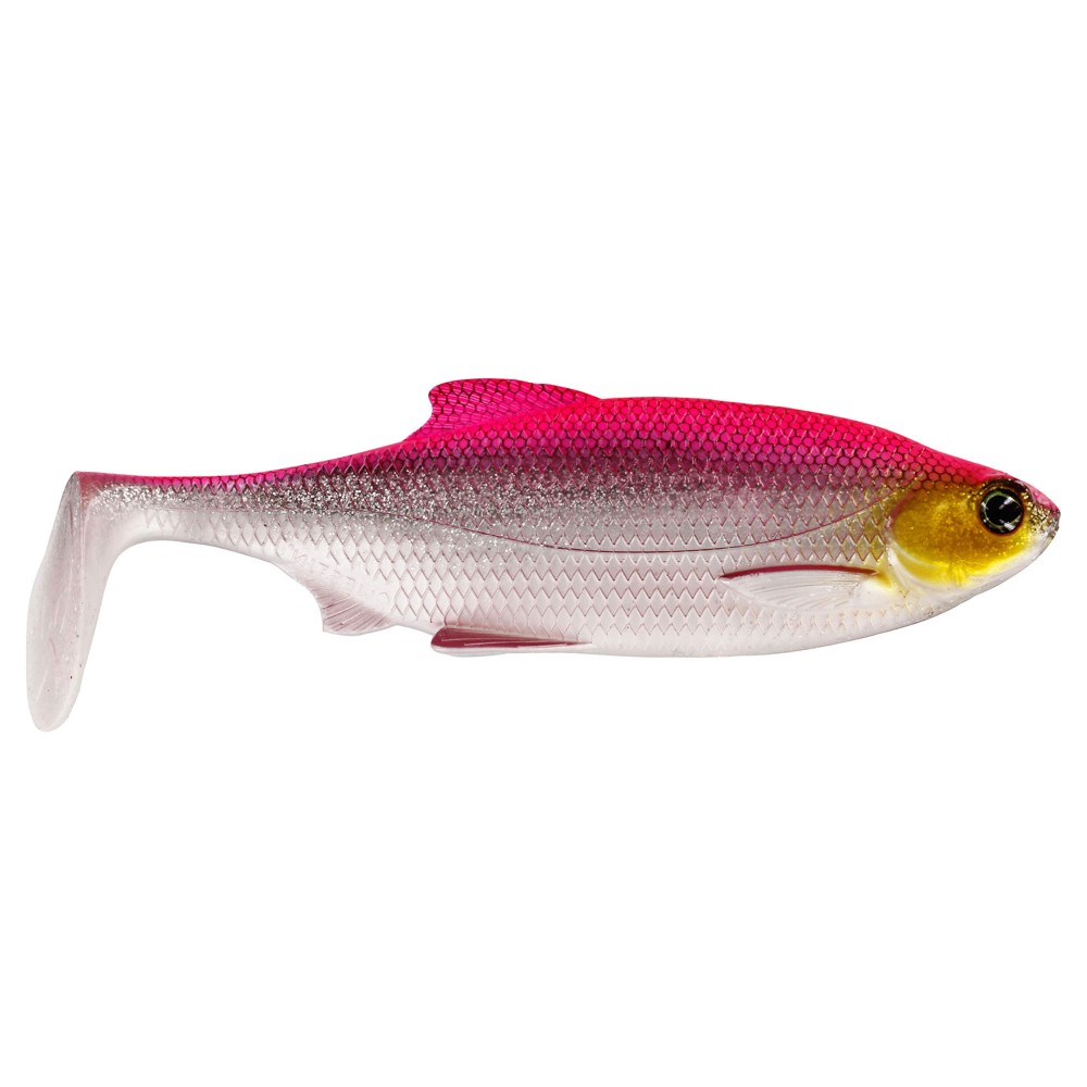 Westin Ricky the Roach Shadtail - Gummifisch 14cm - Pink Headlight - 42g - 1 Stück
