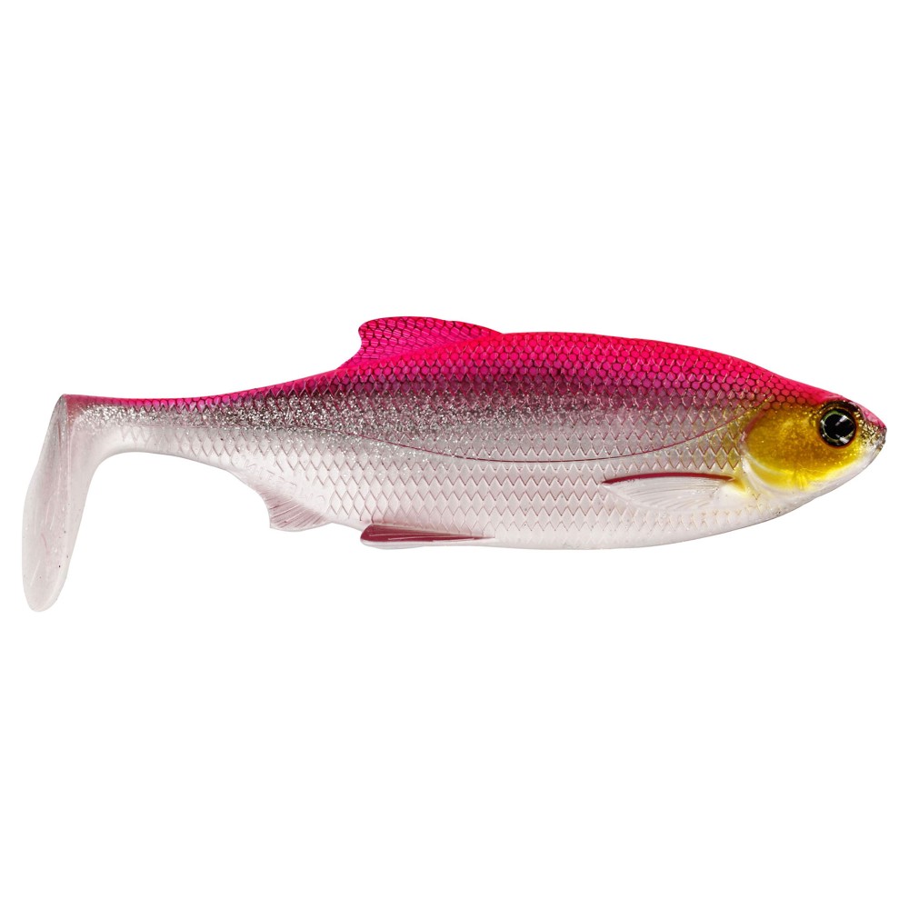 Westin Ricky the Roach Shadtail Gummifisch 14cm - Pink Headlight - 42g - 1 Stück